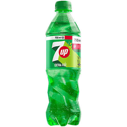 7 UP EXTRA FIZZ  750ML