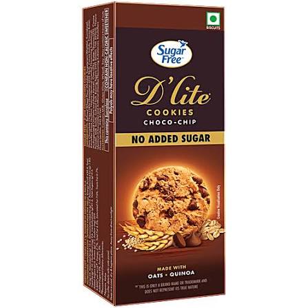 sugar free d'lite cookies 65rs