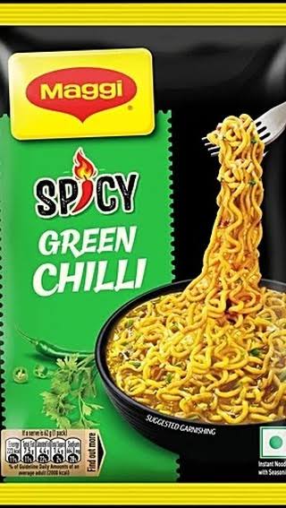 maggi green chilli  25rs