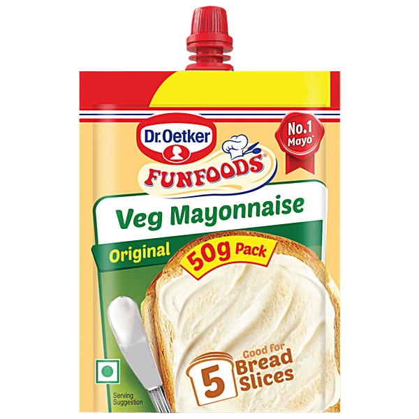 fun foods veg mayonnaise 50g