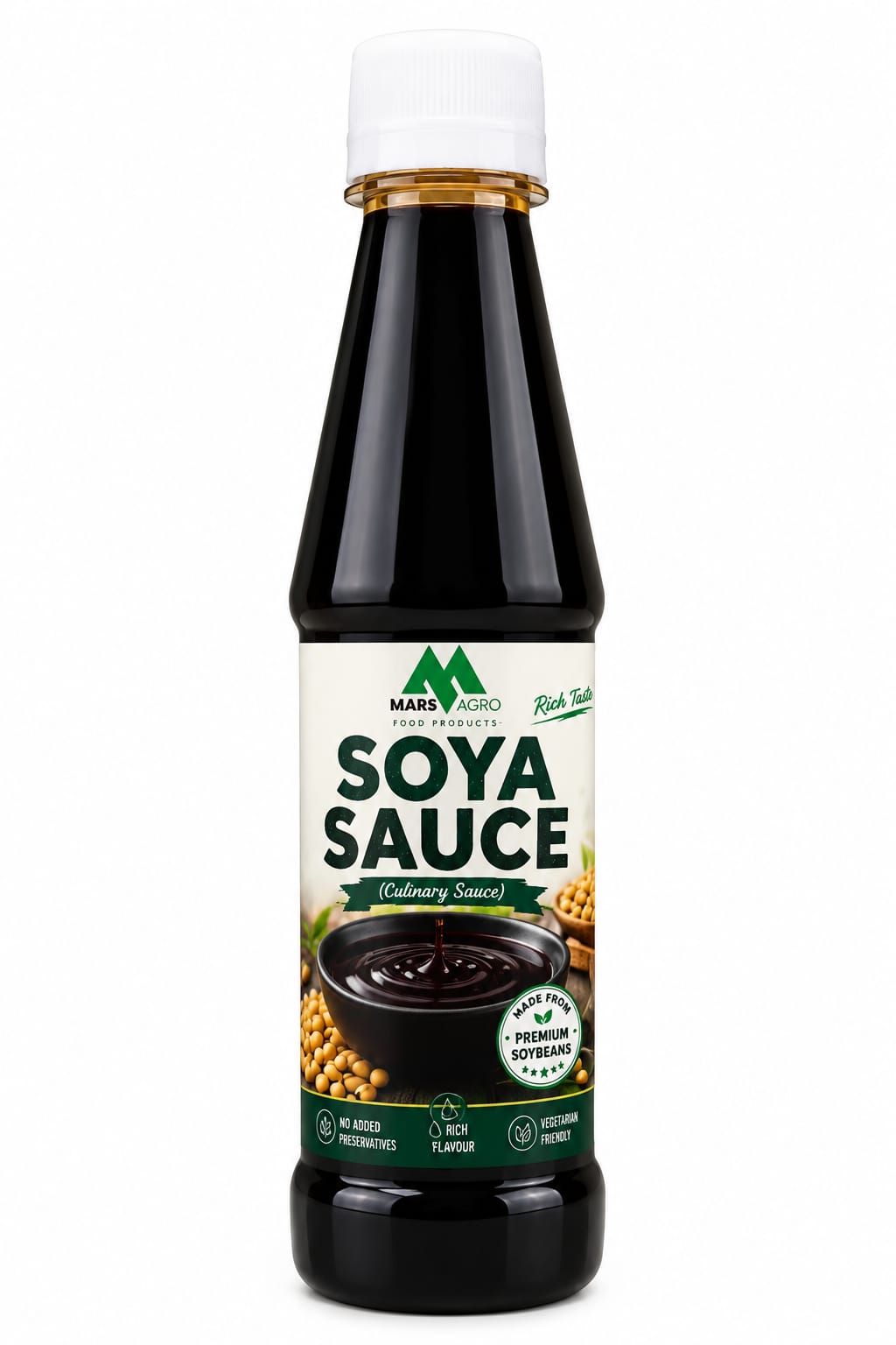 mars agro soya sauce 200g