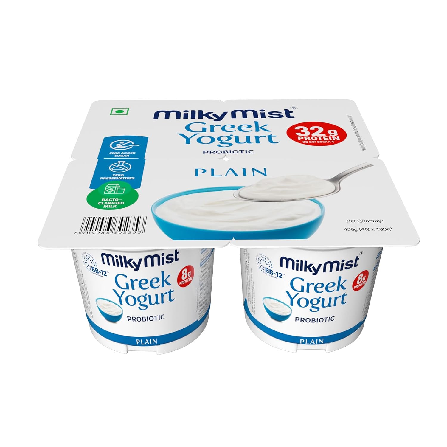 MILKY MIST GREEK YOGURT probiotic