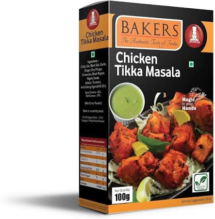 Bakers  chicken tikka masala